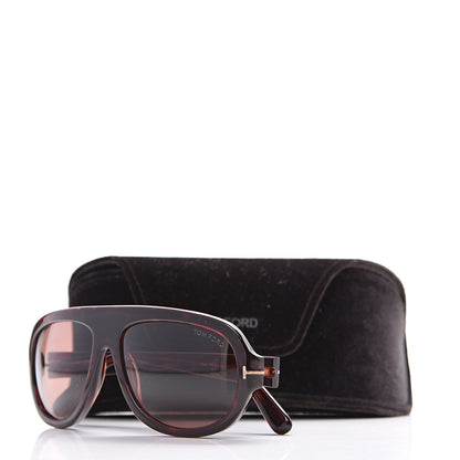 Tom Ford Hugo Sunglasses TF444 Havana 8 of 8