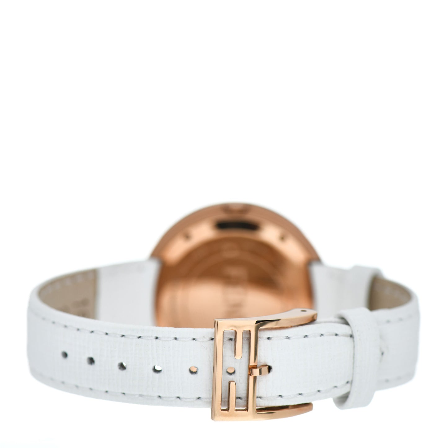 Stainless Steel Calfskin 36mm My Way Quartz Watch White