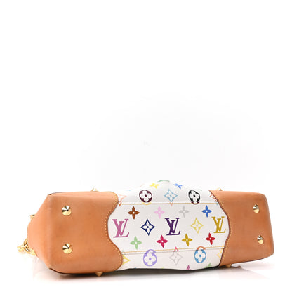 Louis Vuitton Monogram Multicolor Judy MM White 4 of 9