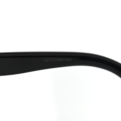 Gucci Acetate Oversize Stripe Sunglasses GG0328S Black Multi 7 of 10