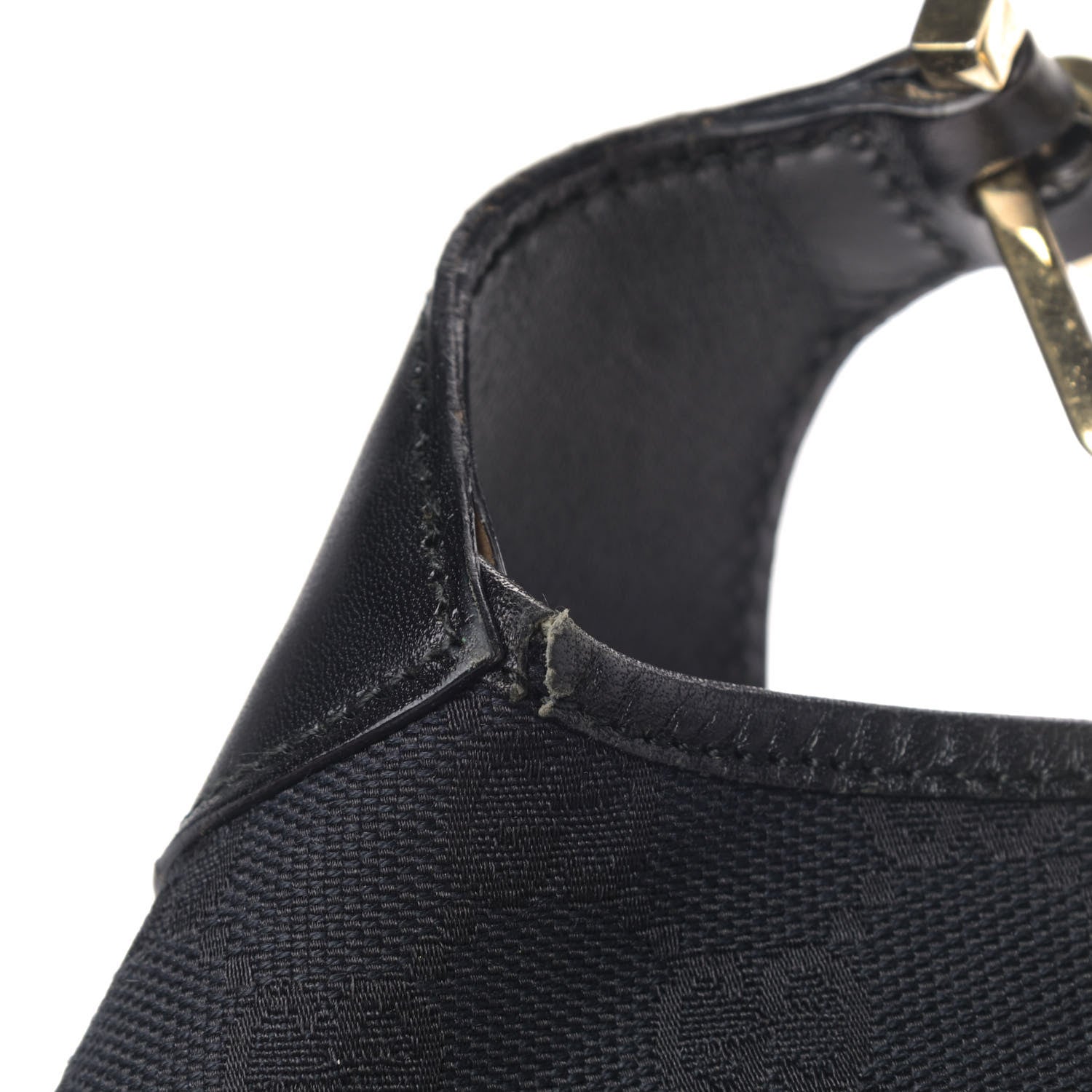 Gucci Monogram Jackie O Chain Hobo Navy 8 of 8
