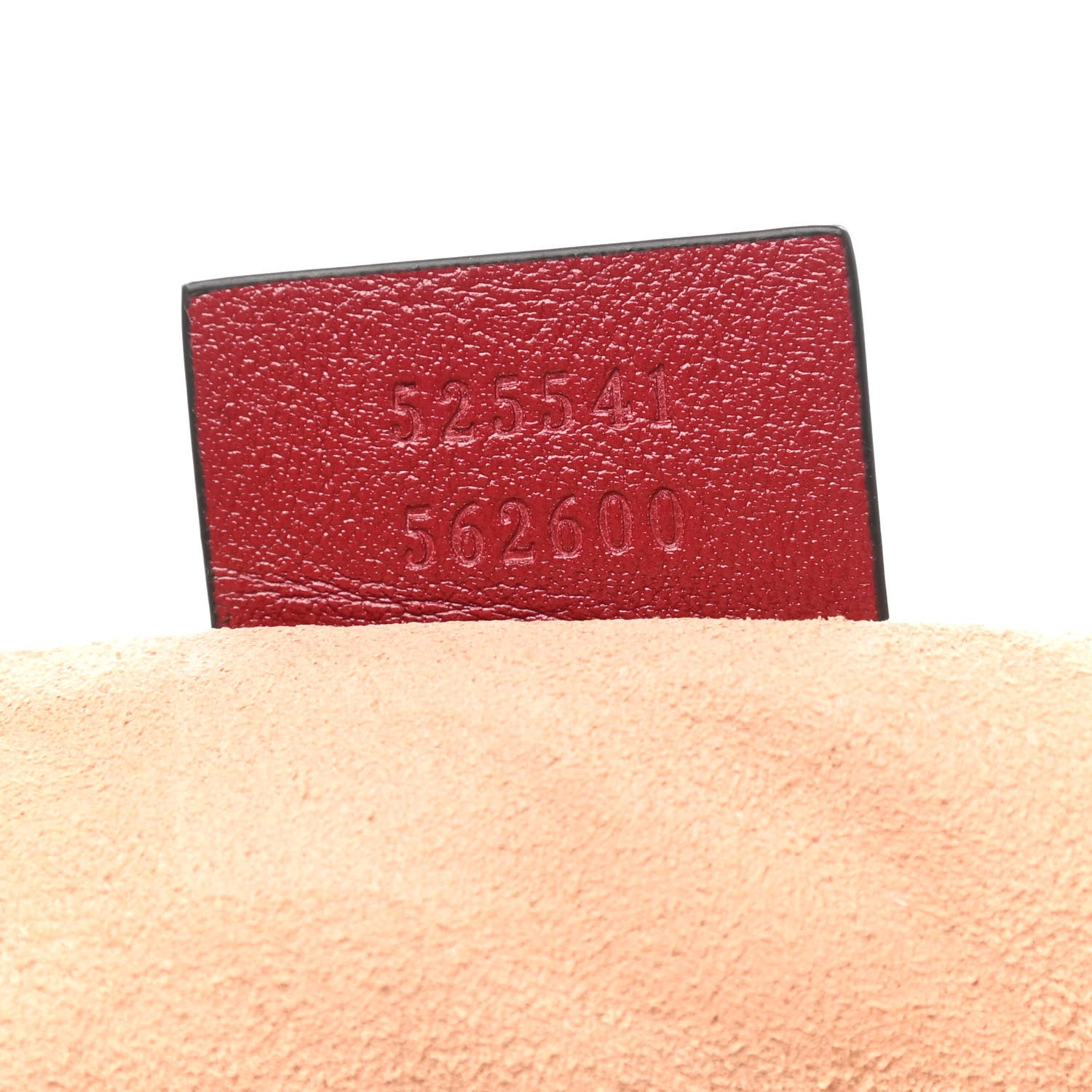 Gucci Azalea Calfskin Matelasse Heart GG Marmont Zip Pouch Romantic Cerise 7 of 8