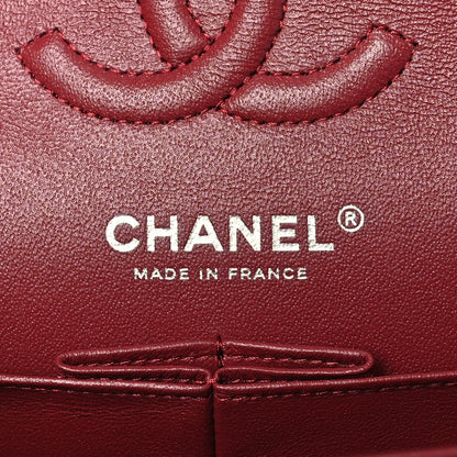 Chanel Caviar Quilted Small Double Flap Burgundy 6 of 9
