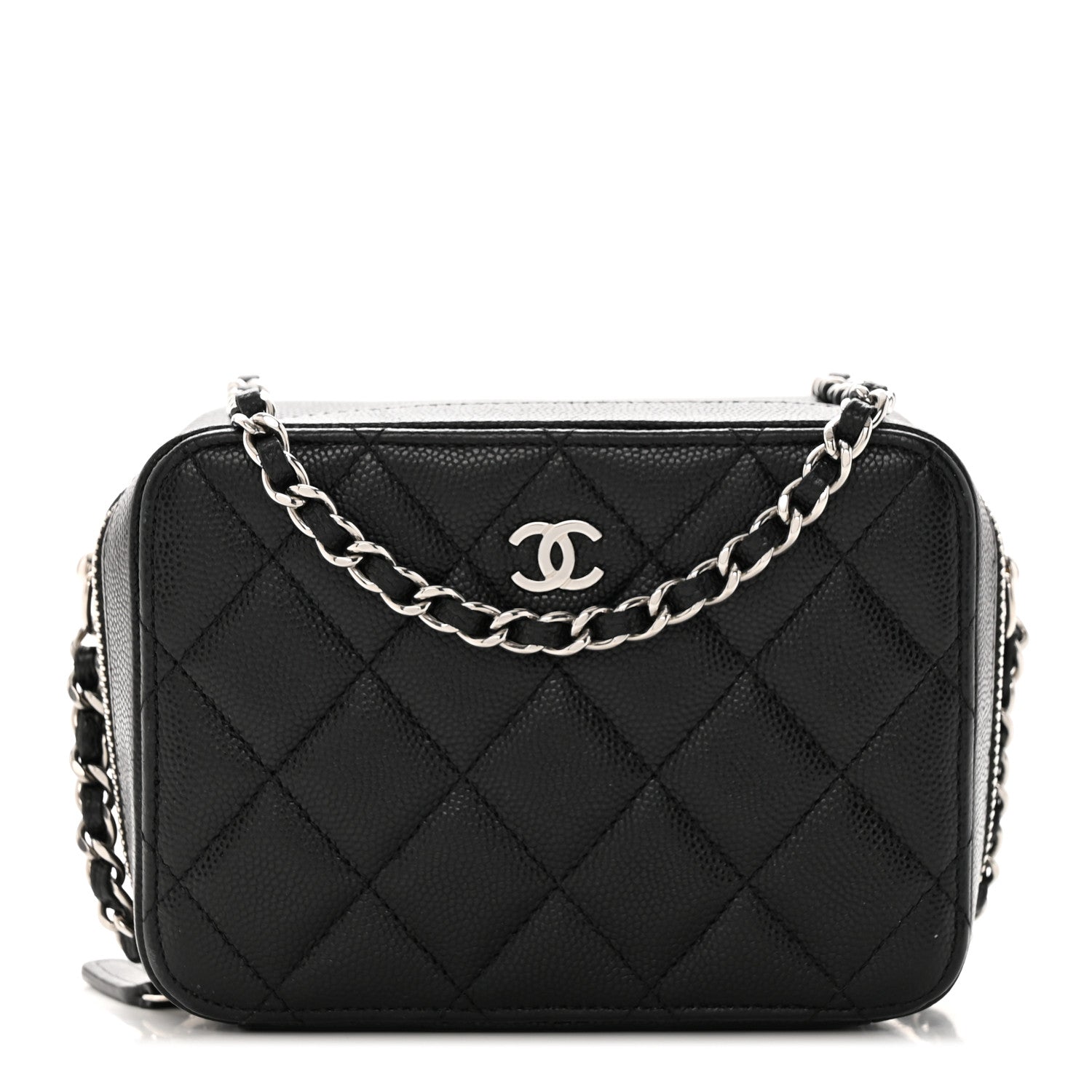 Chanel Caviar Quilted Camera Bag Black 1 of 13