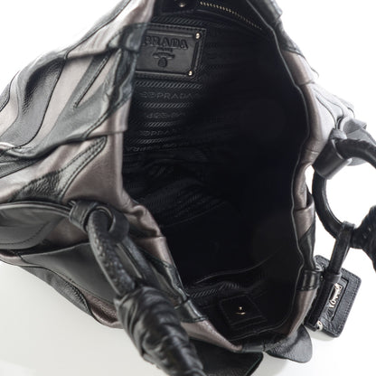 Prada Vitellino Mordo Hobo Grafite 8 of 8