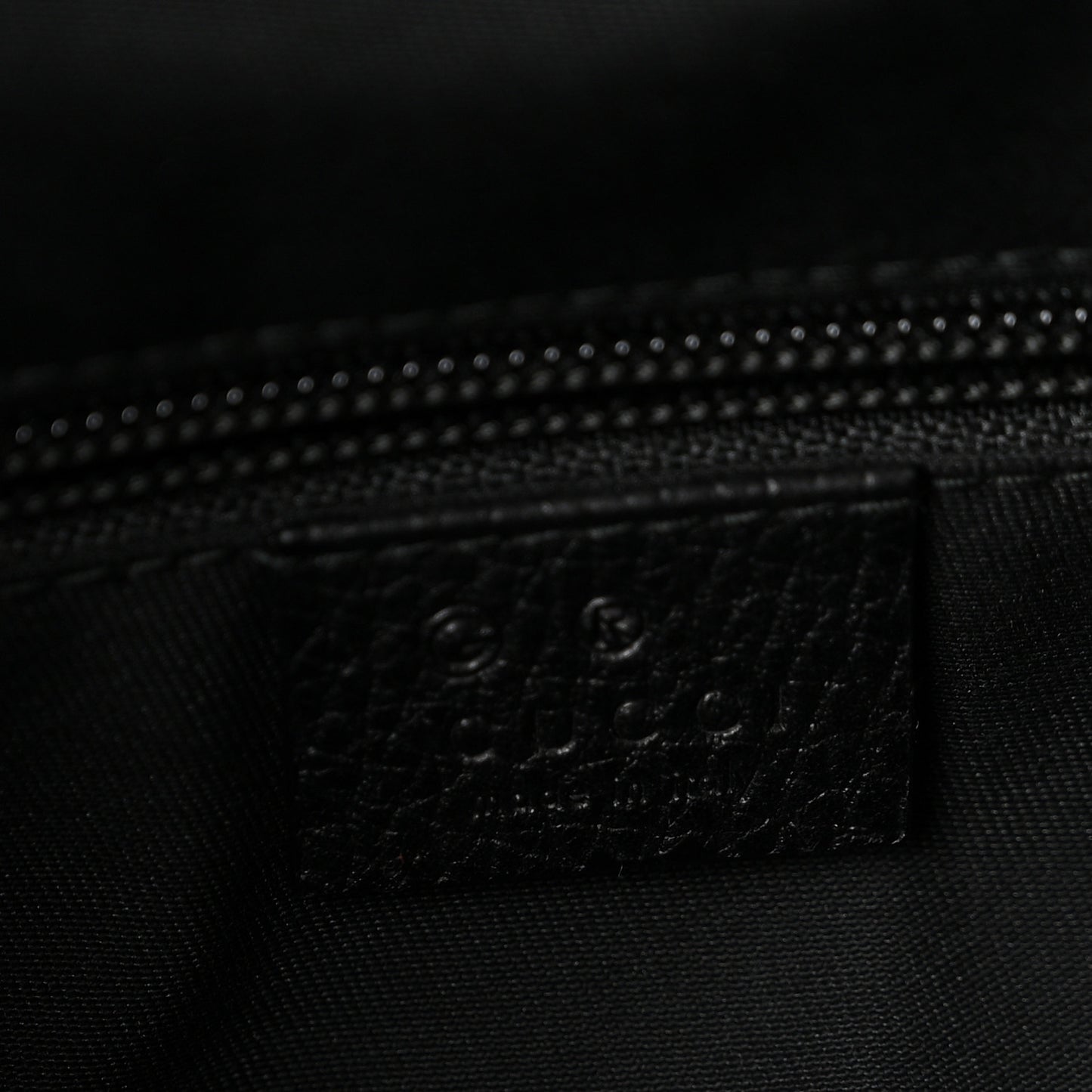 Nylon Monogram Medium Backpack Black