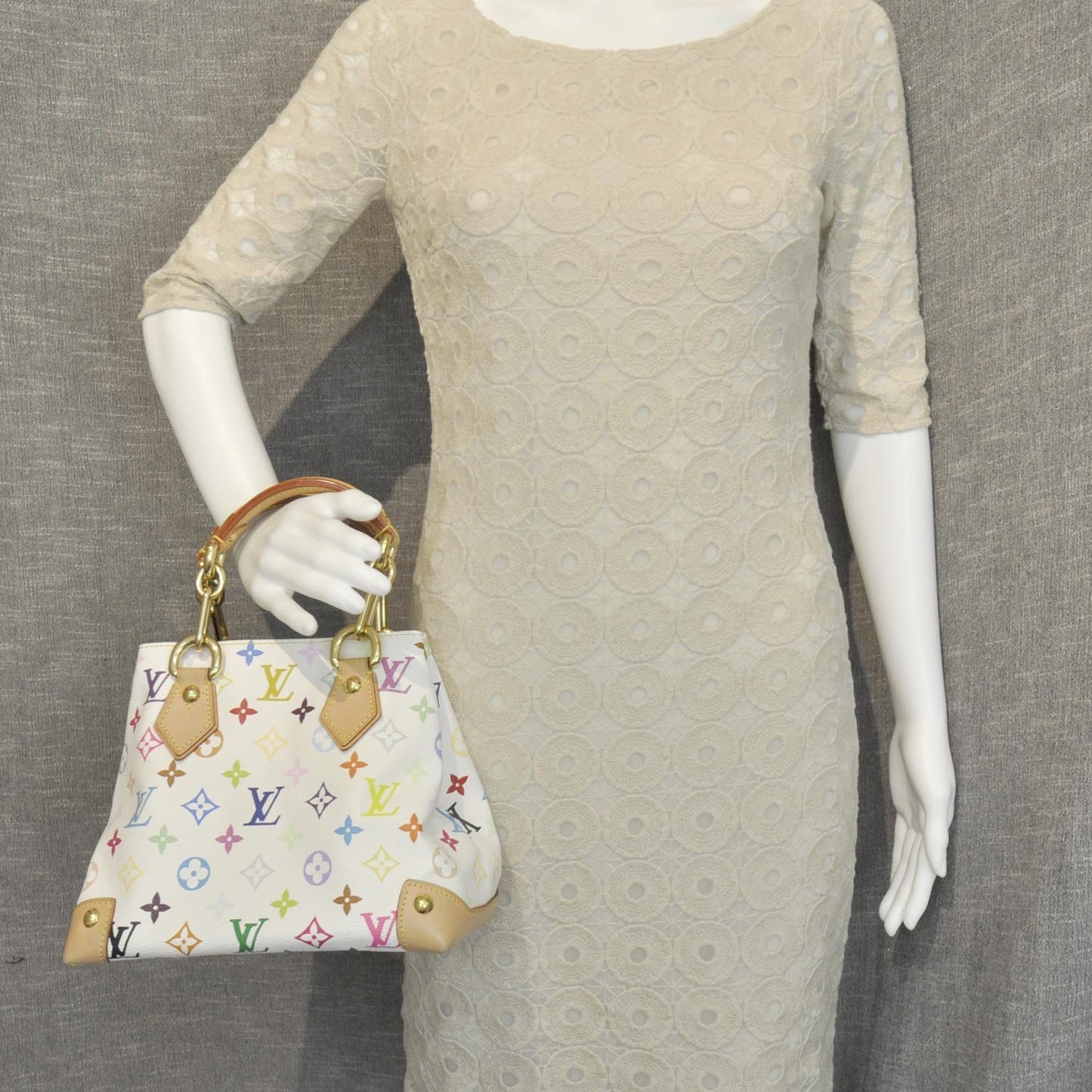 Monogram Multicolor Audra White
