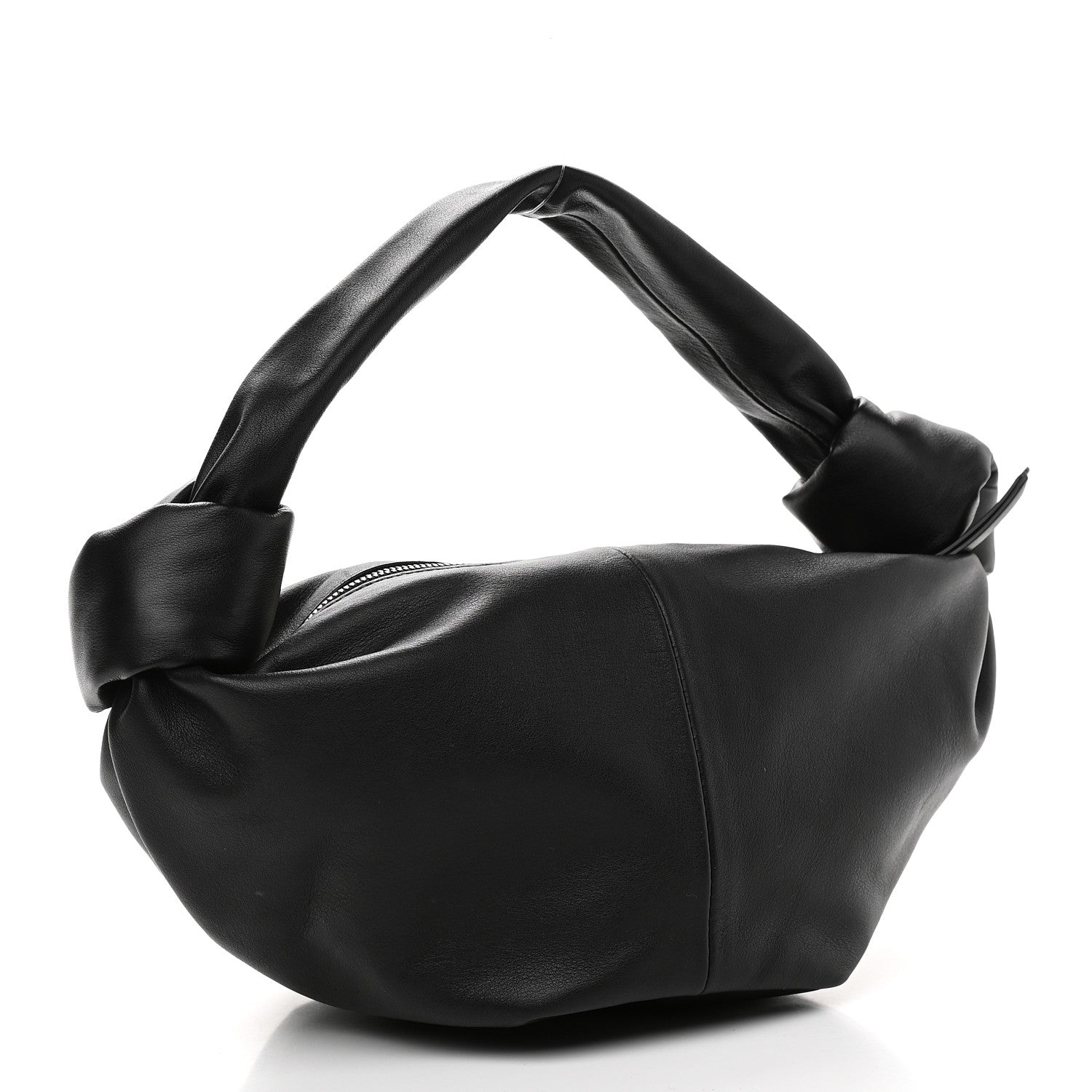 Bottega Veneta Nappa Mini Double Knot Bag Black 3 of 9