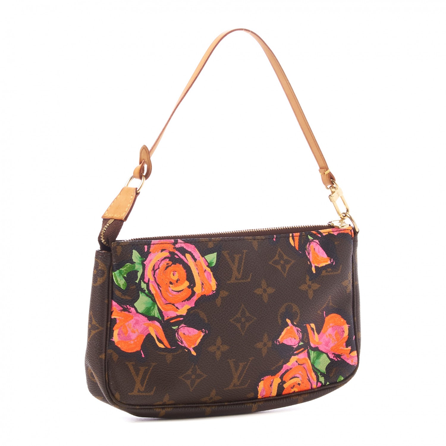 Louis Vuitton Monogram Roses Pochette Accessories 3 of 8
