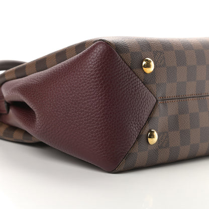 Louis Vuitton Damier Ebene Cuir Taurillon Brittany Bordeaux 9 of 11