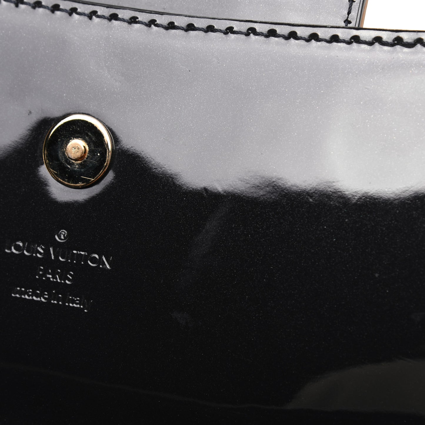 Patent Sobe Clutch Blue Infini