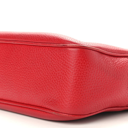 Gucci Pebbled Calfskin Small Soho Disco Bag Tabasco Red 14 of 14