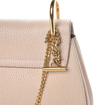Chloe Grained Lambskin Drew Shoulder Bag Abstract White 10 of 10