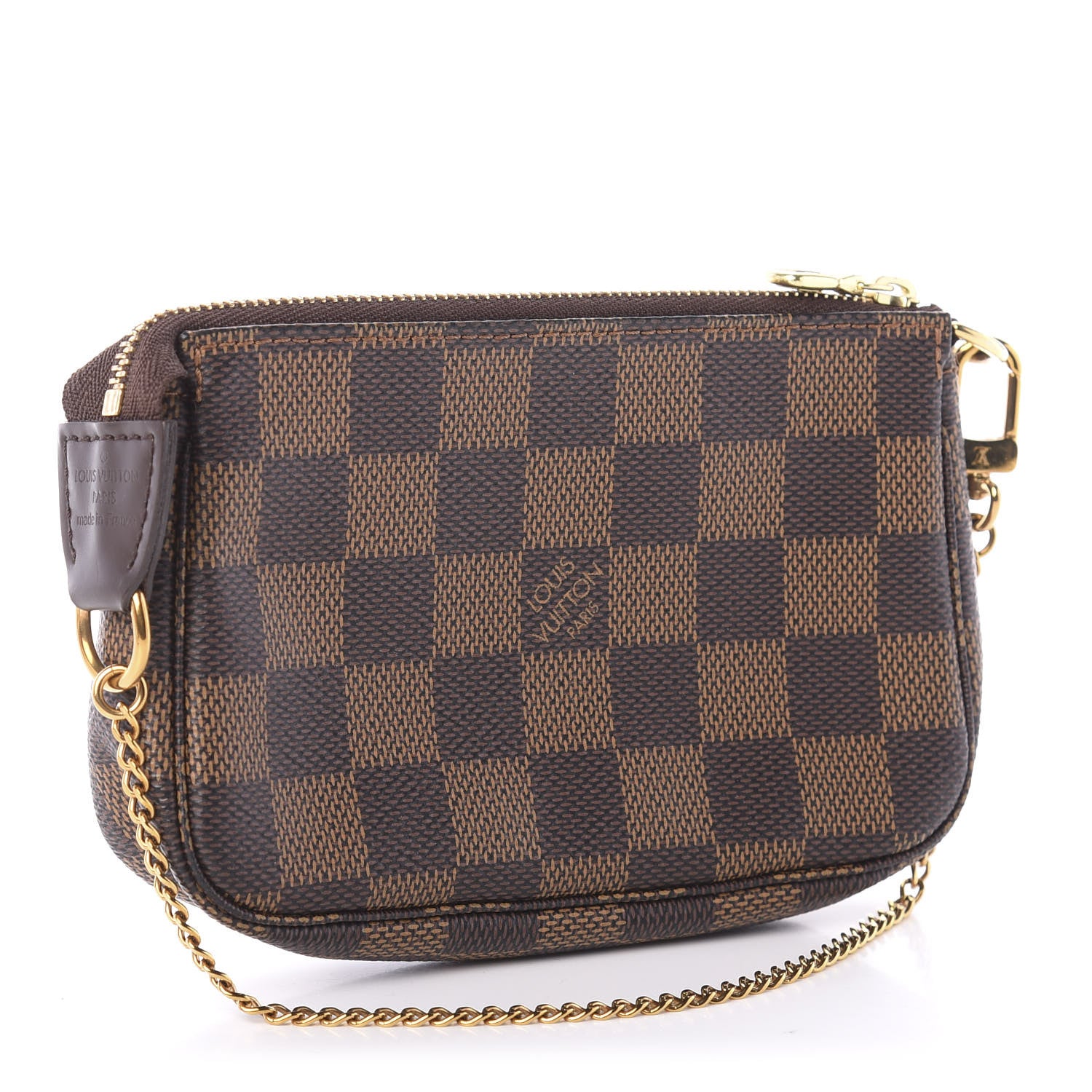 Louis Vuitton Damier Ebene Mini Pochette Accessories 3 of 9