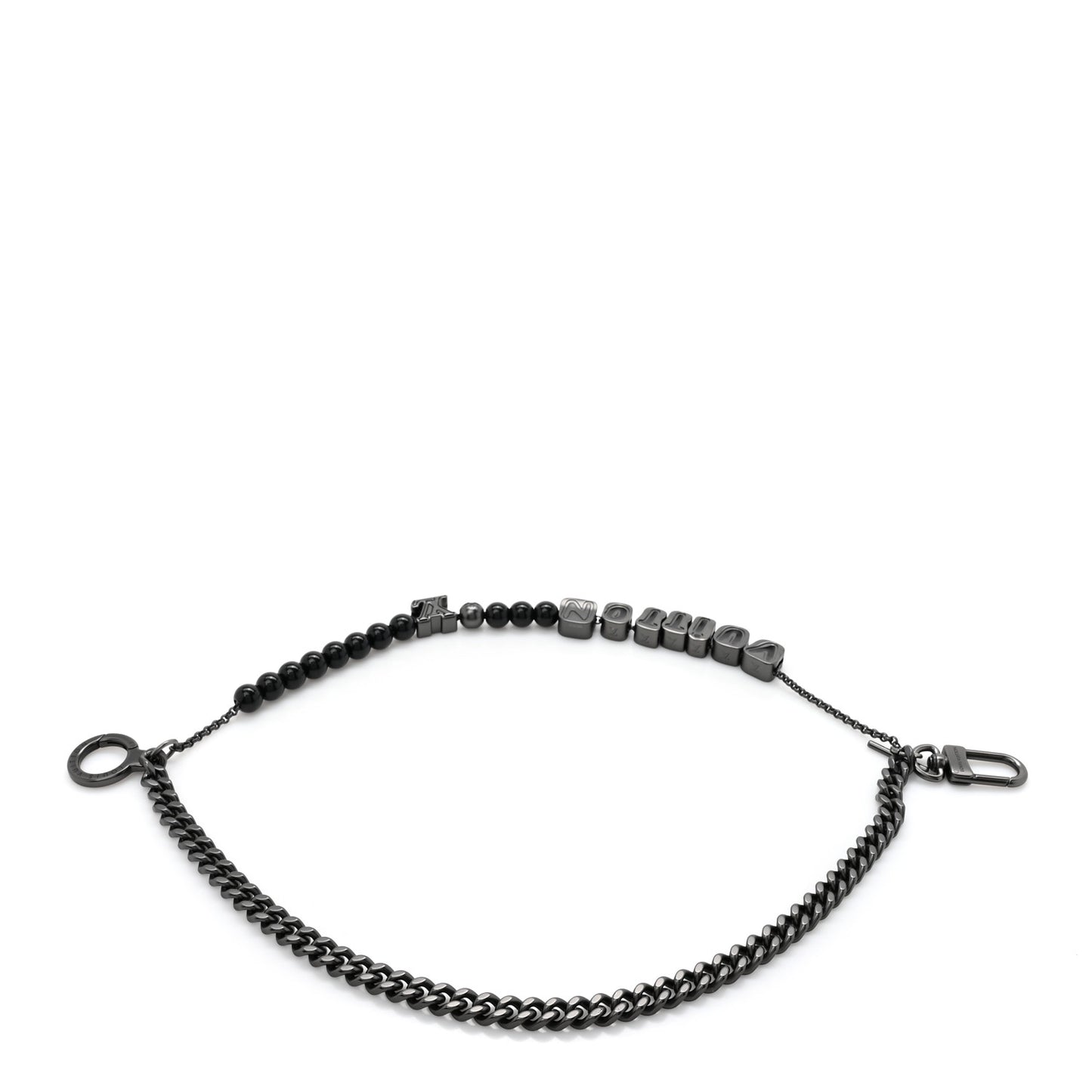 Ruthenium Vuitton Chain Belt