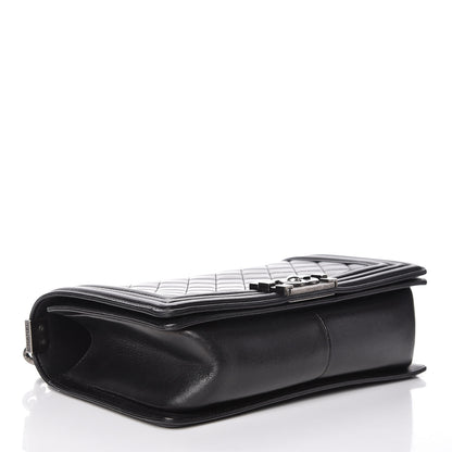 Chanel Lambskin Quilted Medium Boy Flap Black 4 of 20