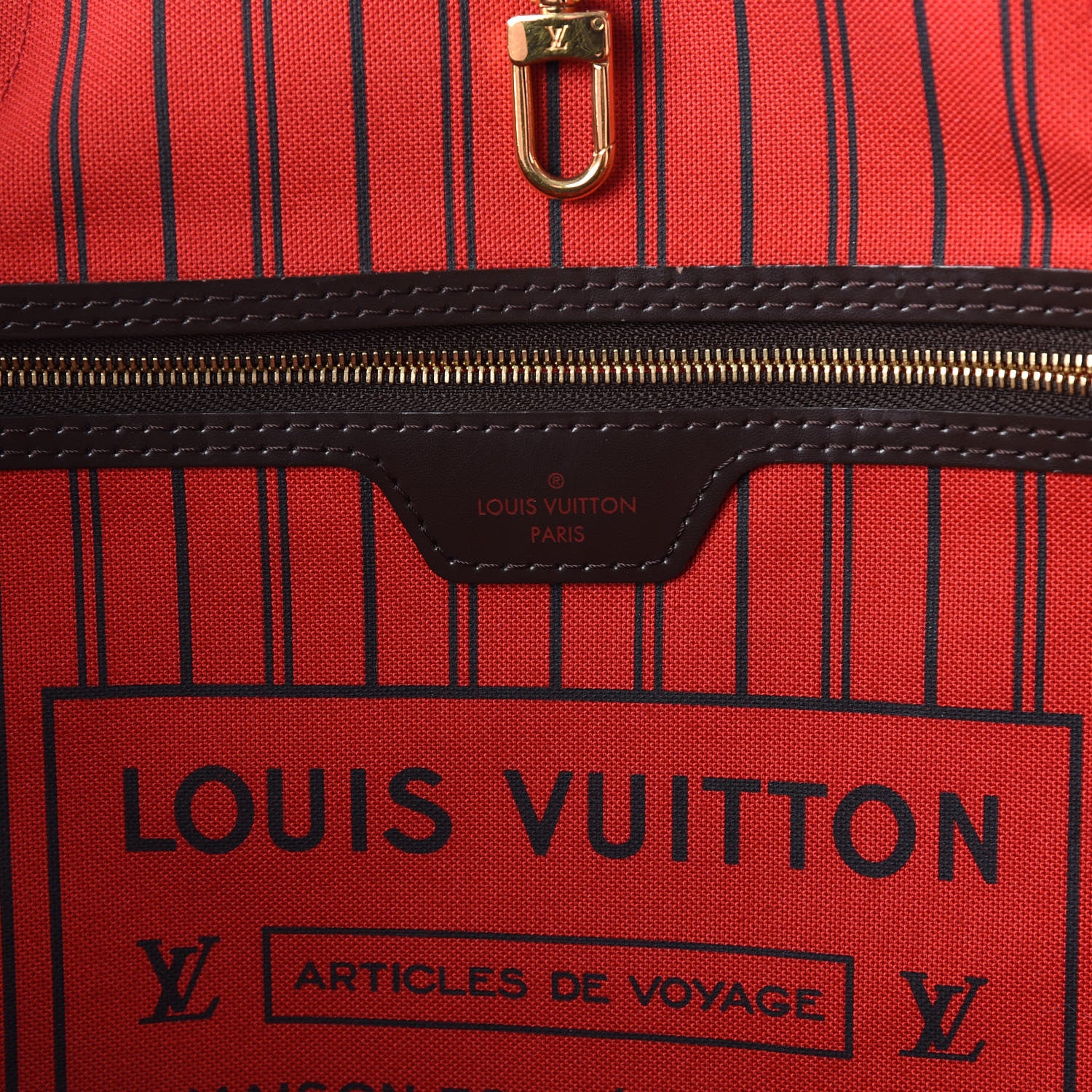 Louis Vuitton Damier Ebene Neo Neverfull GM 9 of 13