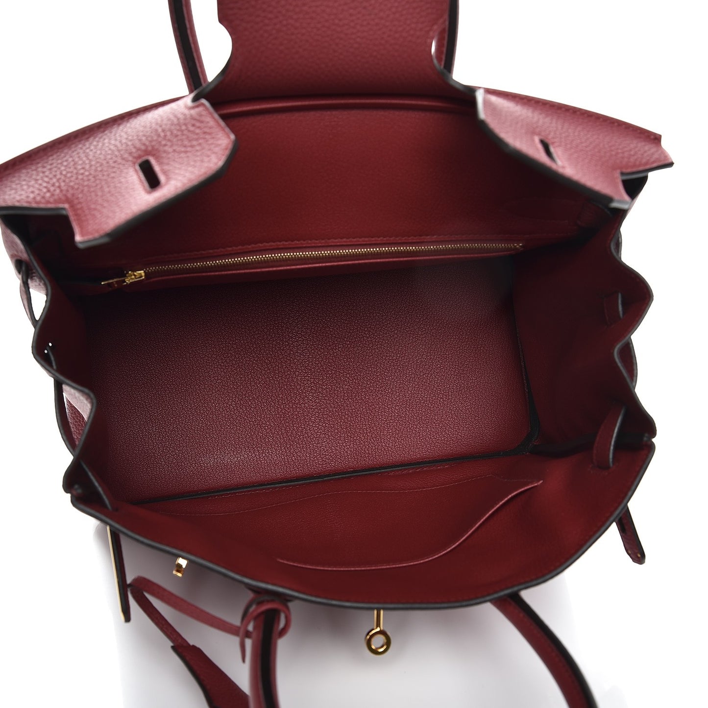 Togo Birkin 30 Rouge Grenat