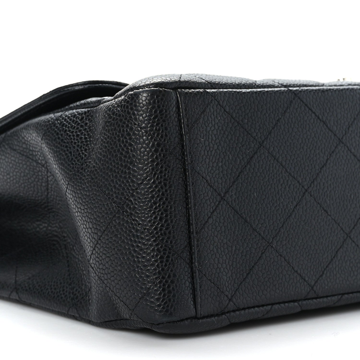 Chanel Caviar Quilted Maxi Single Flap Black 8 of 10