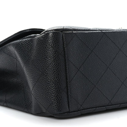 Chanel Caviar Quilted Maxi Single Flap Black 8 of 10