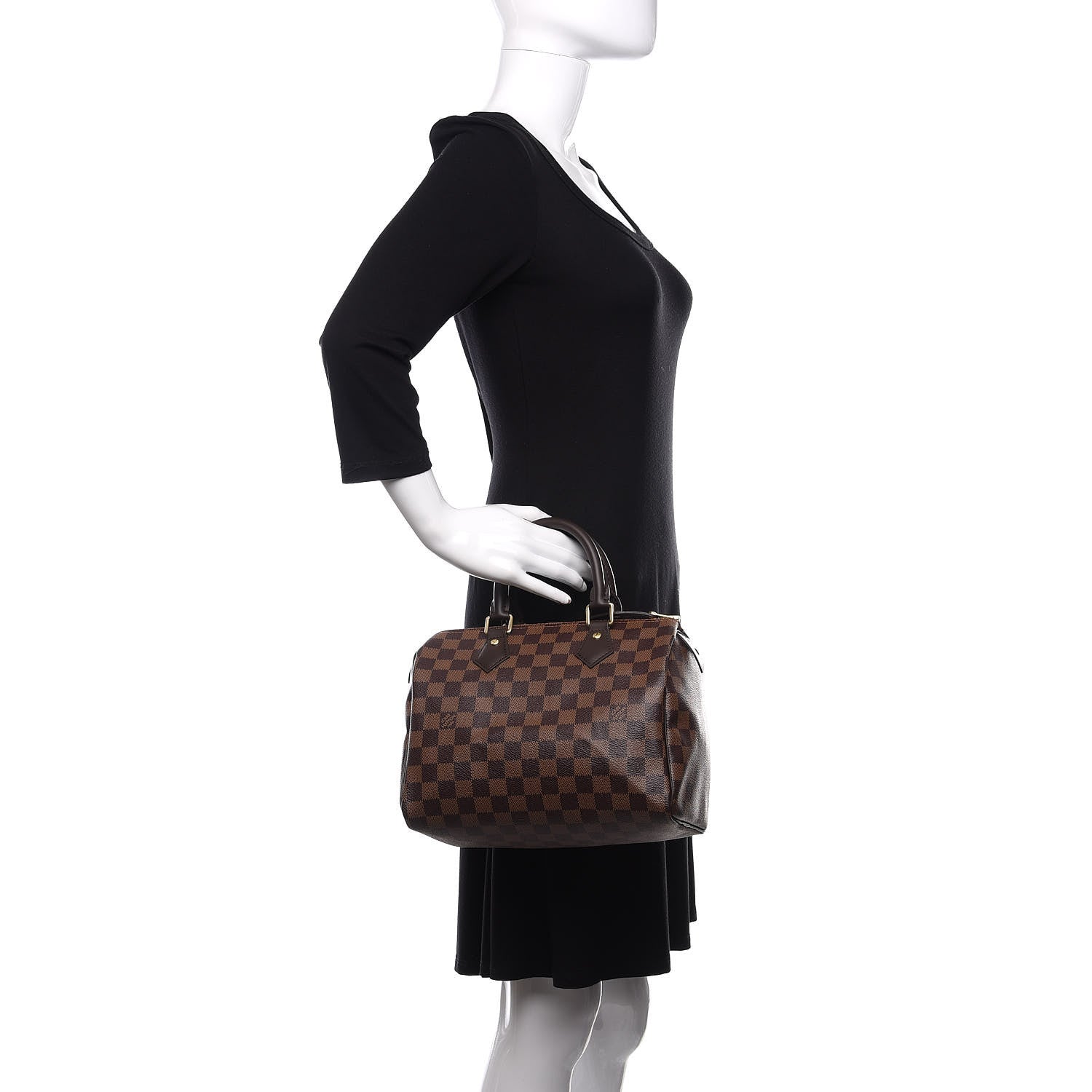 Louis Vuitton Damier Ebene Speedy 25 2 of 9
