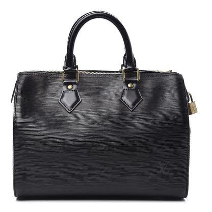 Louis Vuitton Epi Speedy 25 Black 1 of 11