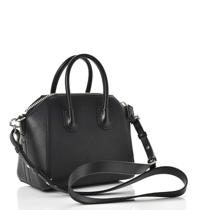 Givenchy Sugar Goatskin Mini Antigona Black 3 of 8