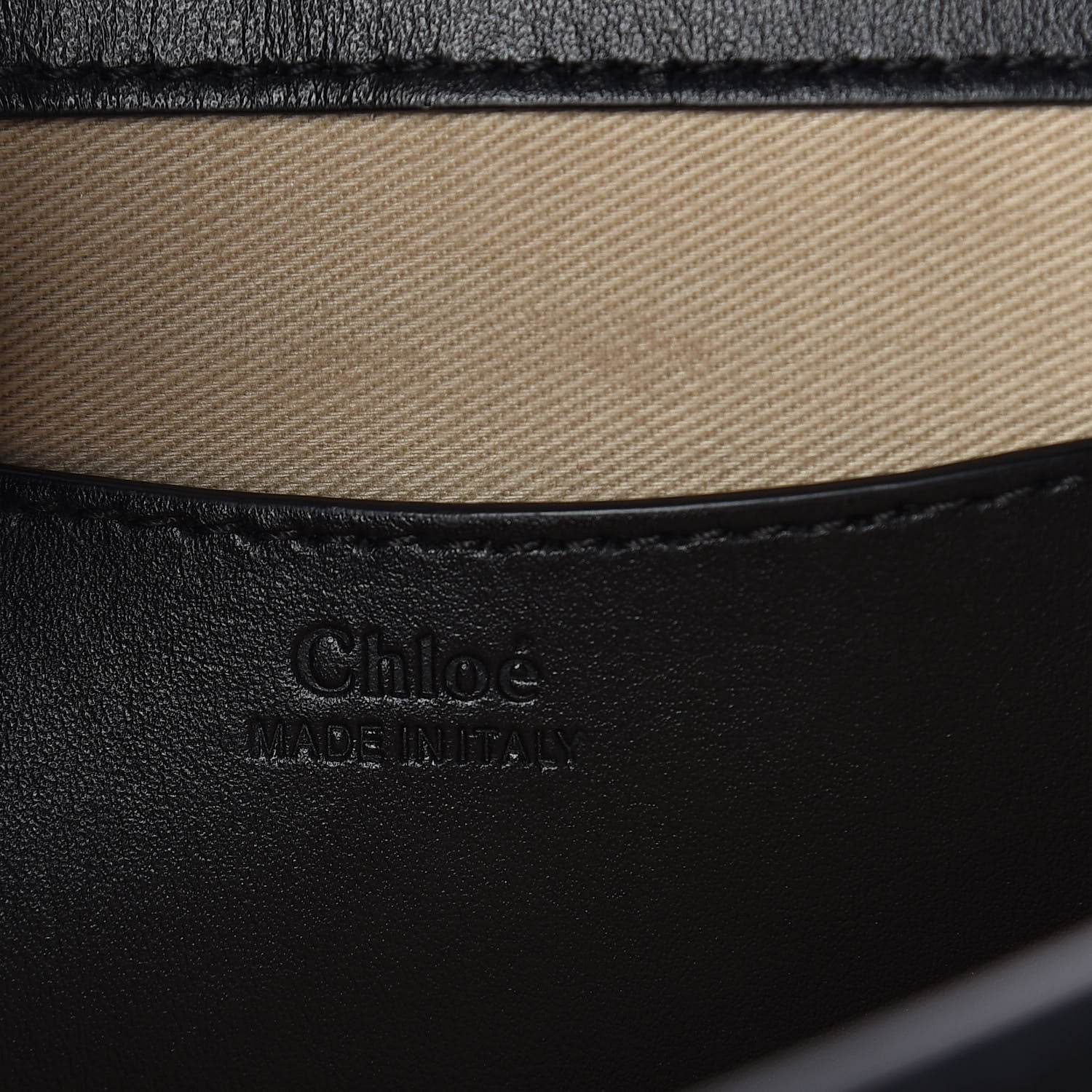 Chloe Calfskin Suede Large Tess Bag Black 6 of 9