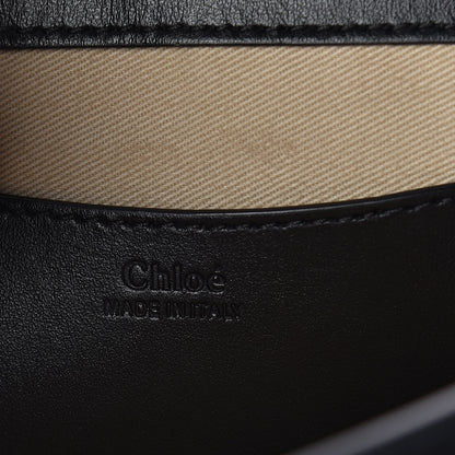 Chloe Calfskin Suede Large Tess Bag Black 6 of 9