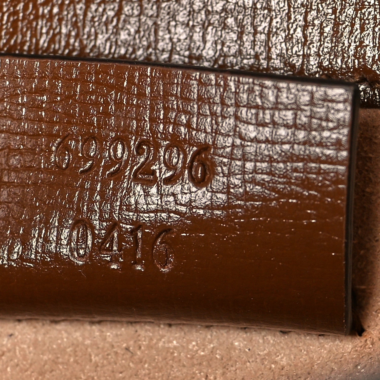 Gucci GG Supreme Monogram Mini Horsebit 1955 Shoulder Bag Beige Brown Sugar 6 of 10