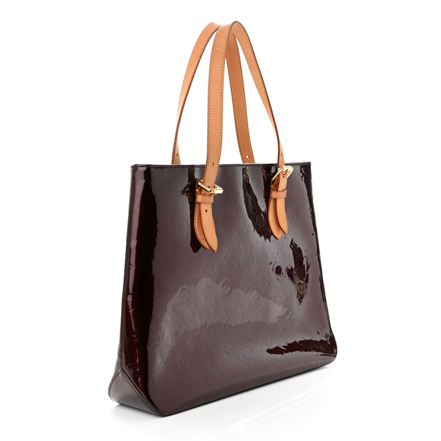 Louis Vuitton Vernis Brentwood Amarante 3 of 11