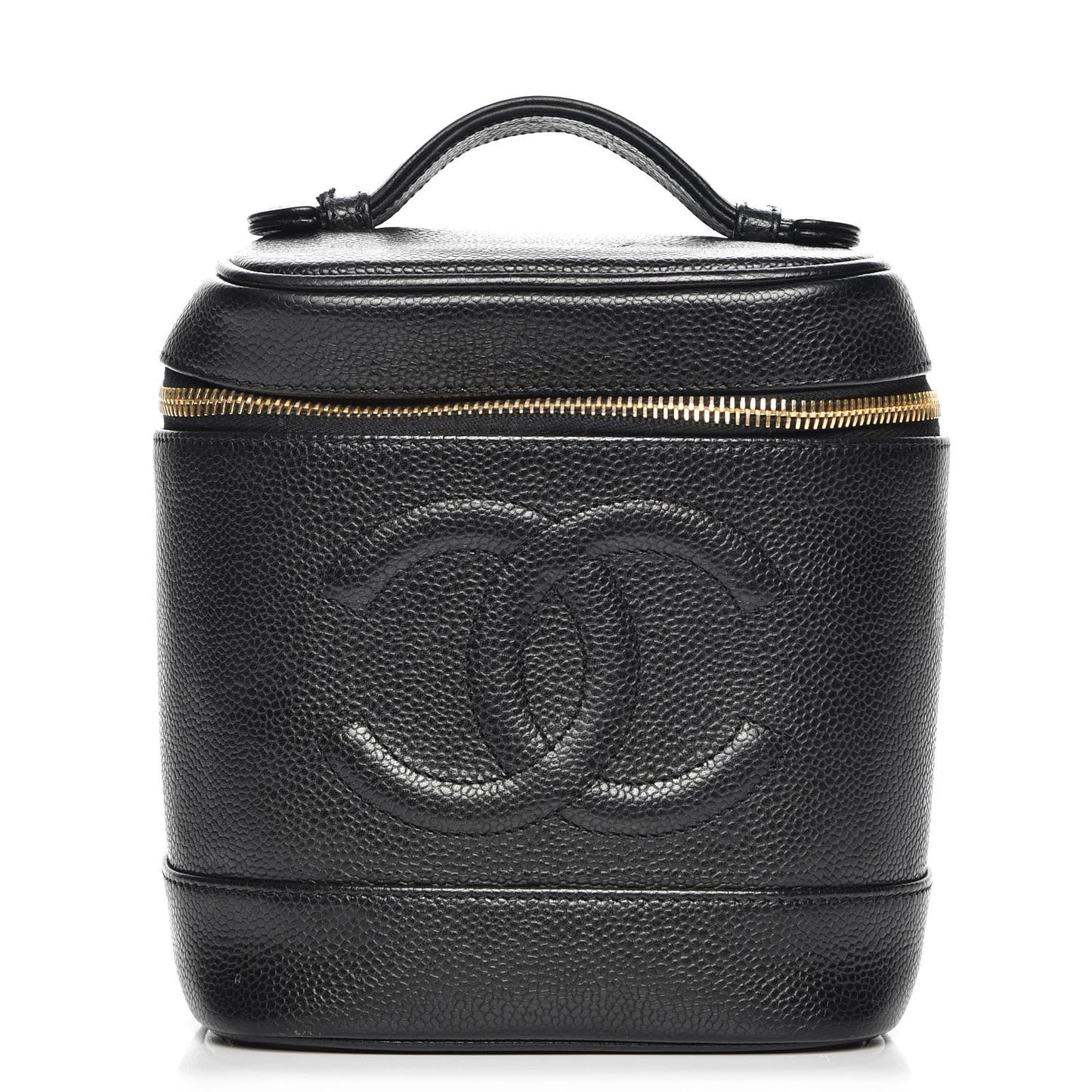 Caviar Cosmetic Vanity Bag Black