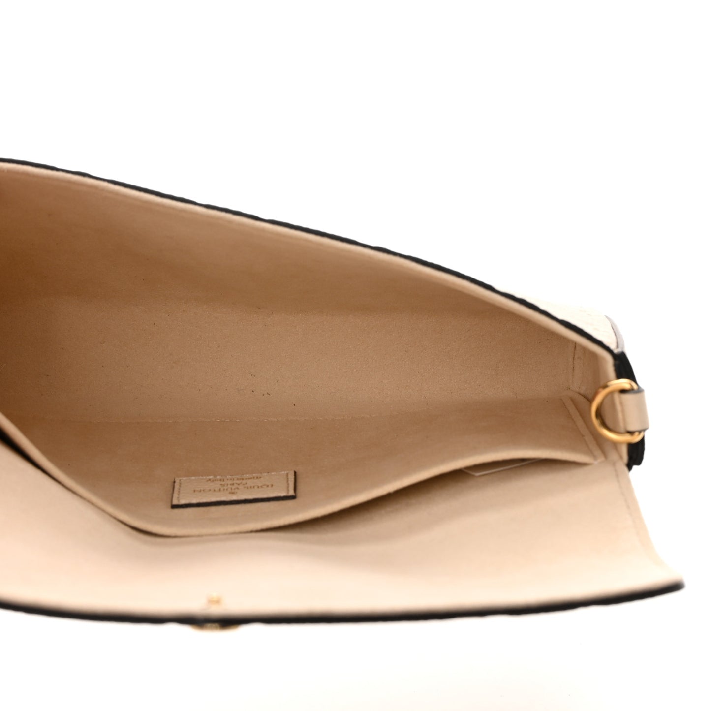 Empreinte Pochette Felicie Chain Wallet Cream