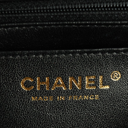 Chanel Lambskin Quilted Mini Rectangular Flap Black 8 of 9