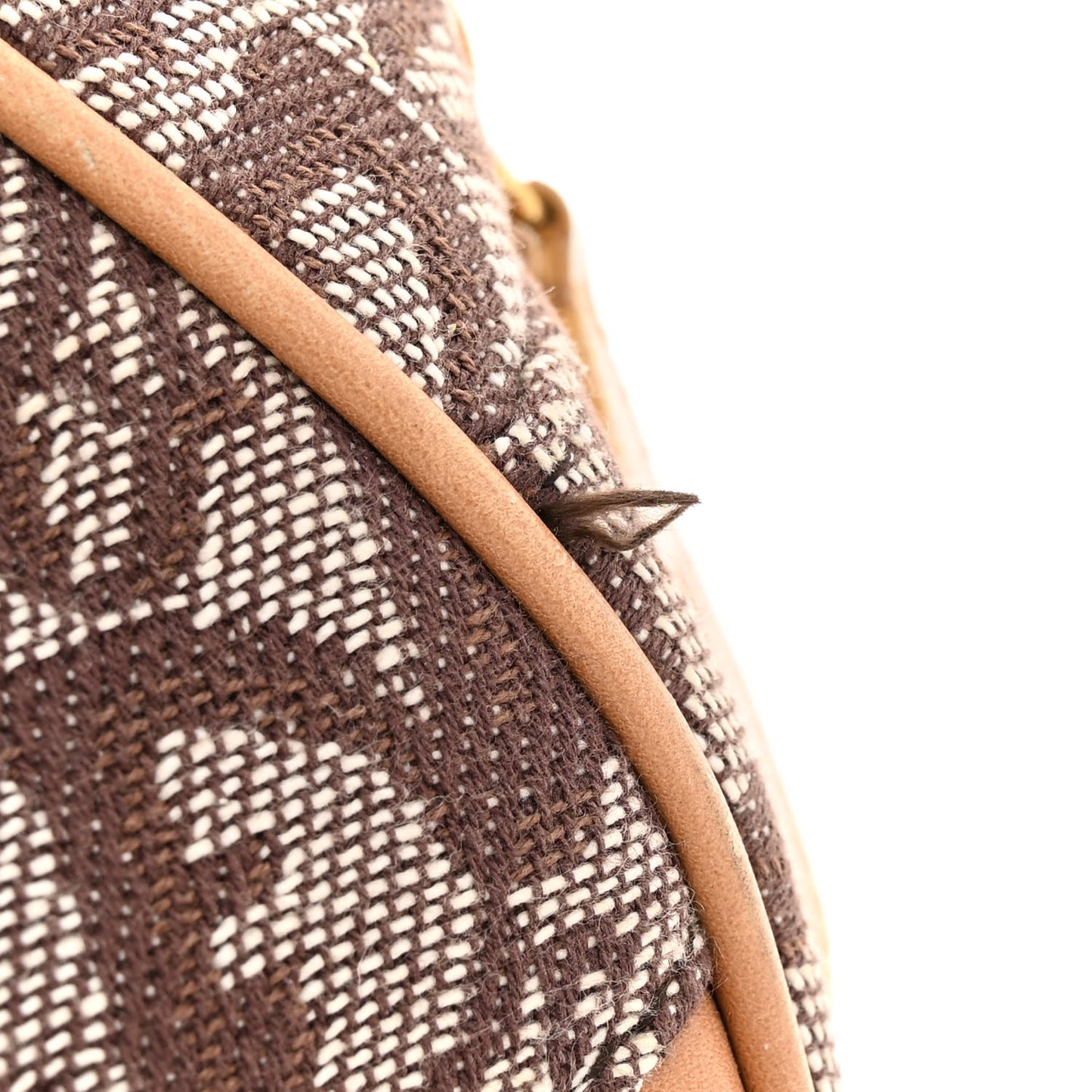 Monogram Saddle Bowler Brown