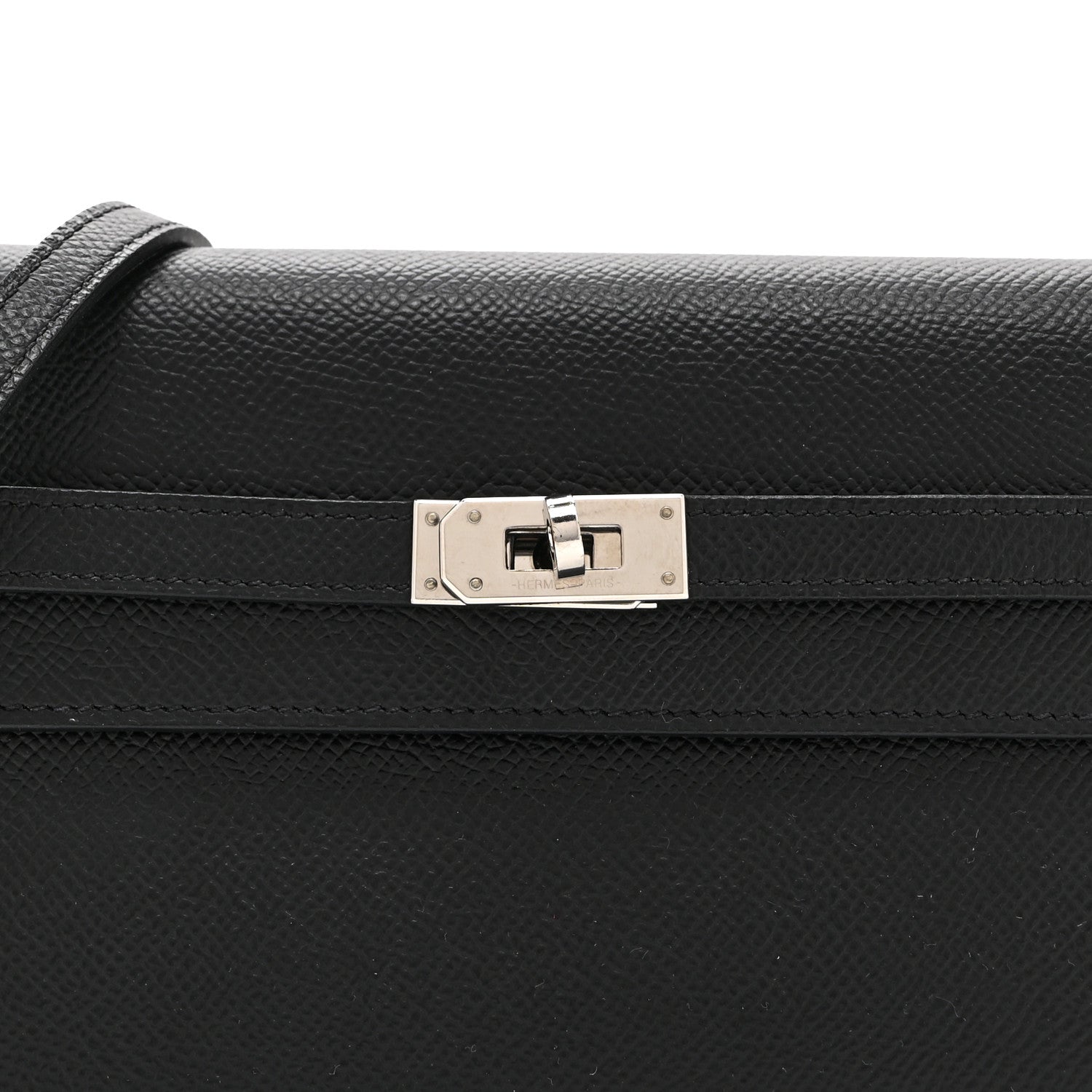 Hermes Epsom Kelly Wallet To Go Black 9 of 12