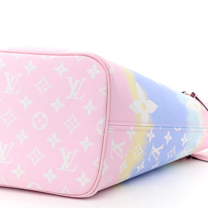 Louis Vuitton Monogram Escale Neverfull MM Pastel 10 of 10