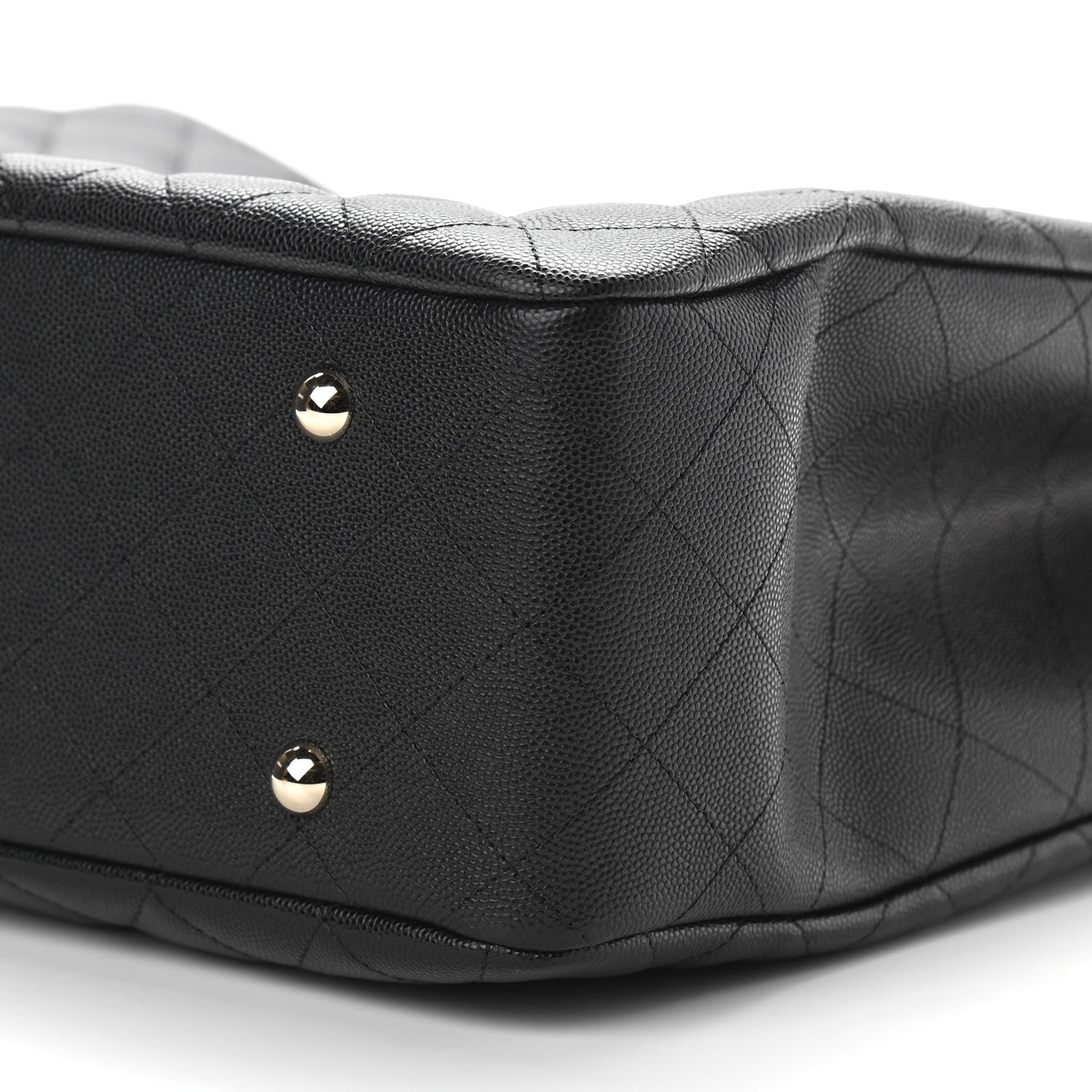 Chanel Caviar Quilted Large Shopping Tote Black 10 of 11