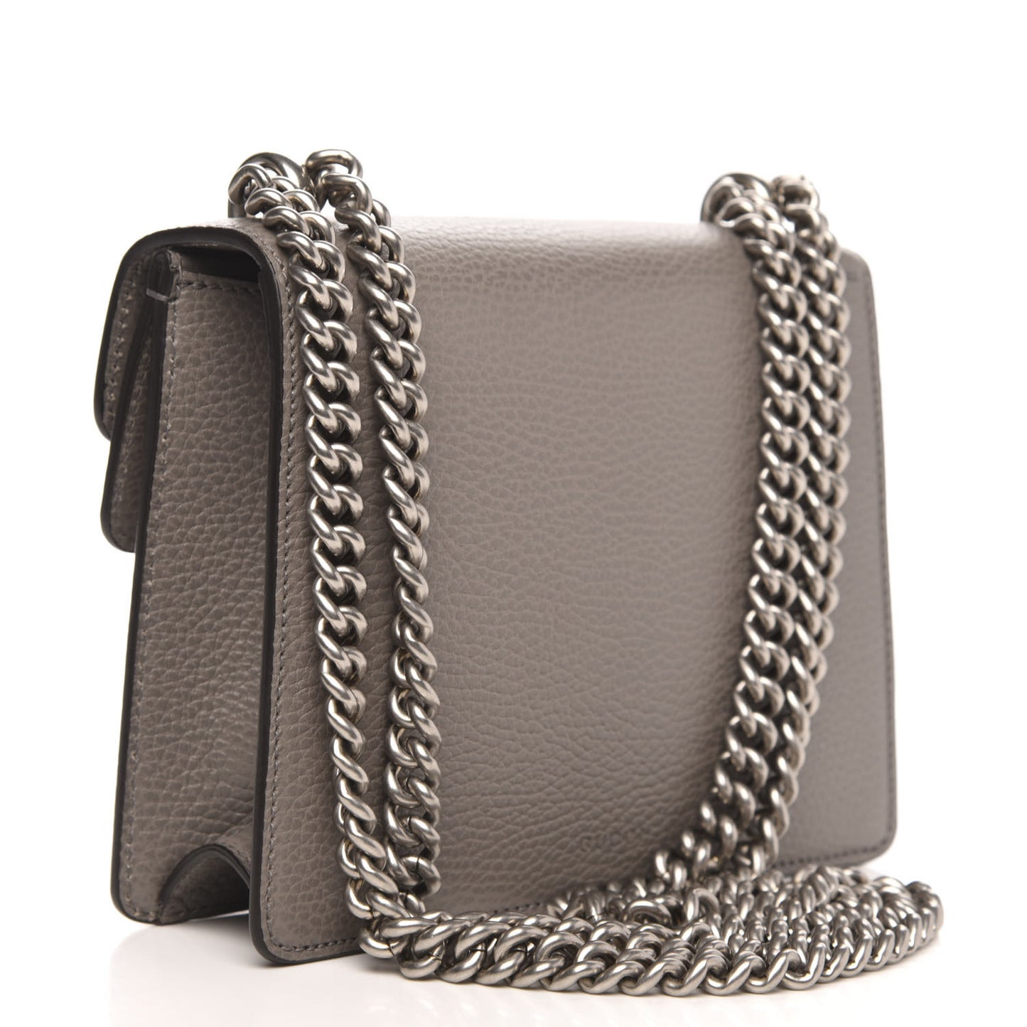 Calfskin Mini Dionysus Shoulder Bag Dusty Grey