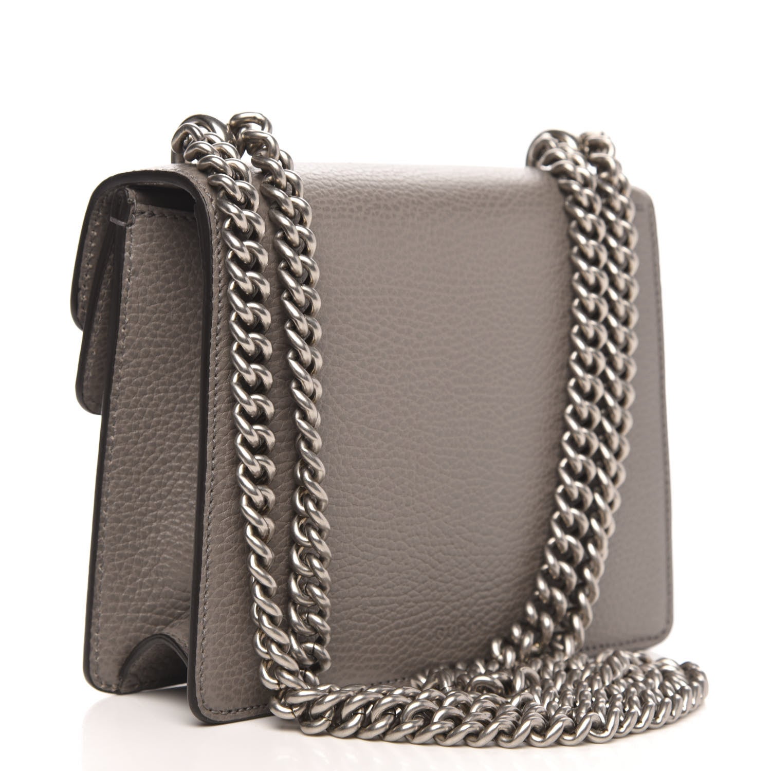 Gucci Calfskin Mini Dionysus Shoulder Bag Dusty Grey 3 of 10
