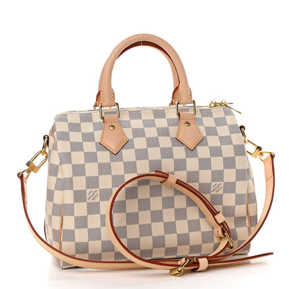 Louis Vuitton Damier Azur Speedy Bandouliere 25 3 of 11