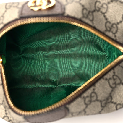 Gucci Soft GG Supreme Monogram Calfskin Medium Ophidia Cosmetic Case Beige Ebony New Acero 5 of 13