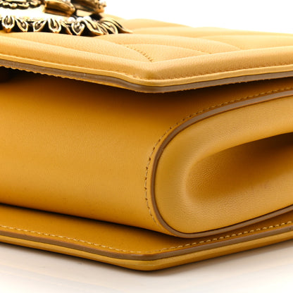 Dolce & Gabbana Calfskin Medium Devotion Crossbody Bag Yellow 9 of 9