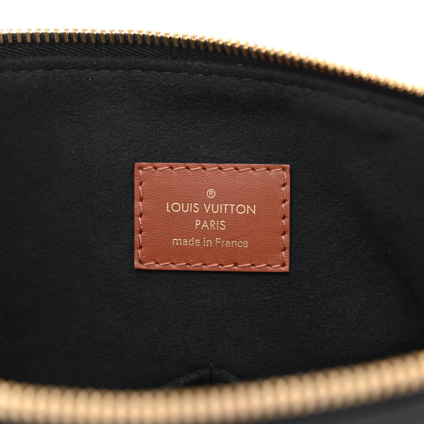 Monogram V Tote MM Black