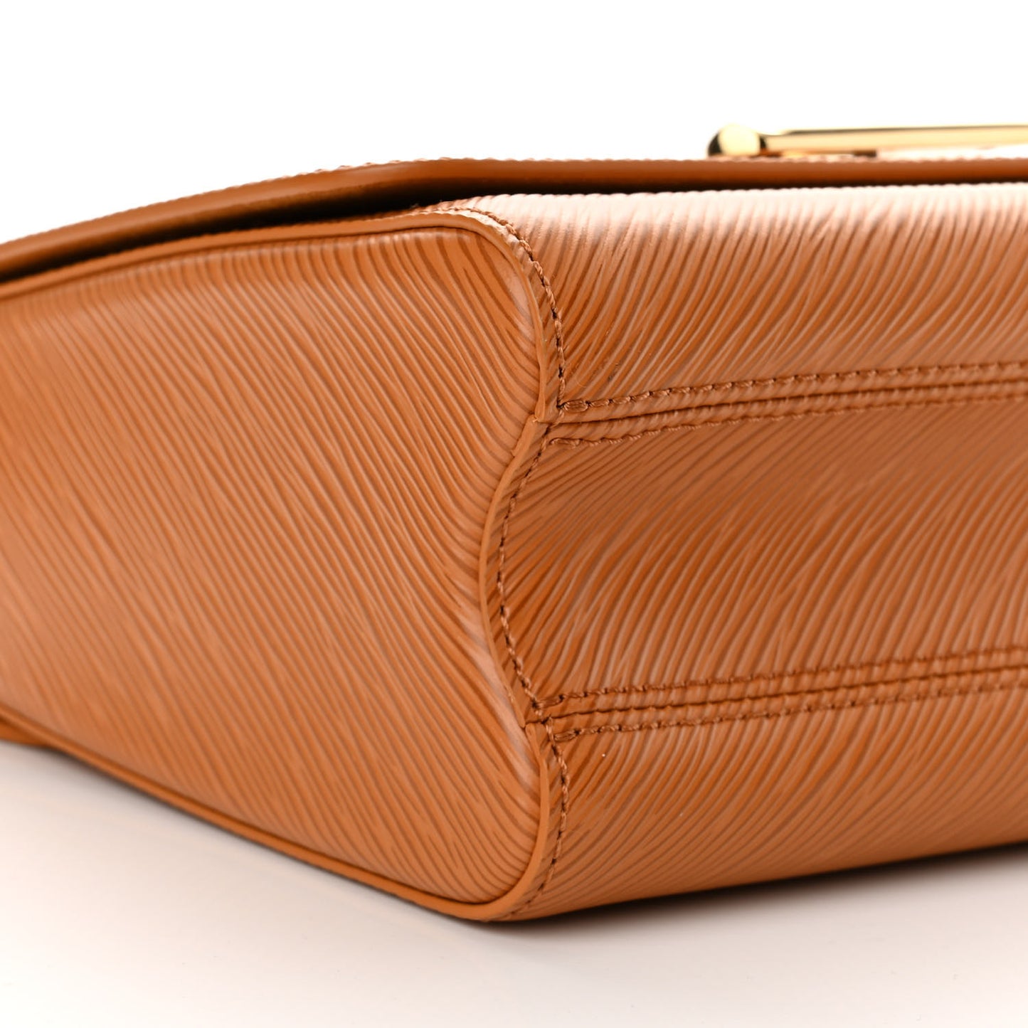 Epi Twist Shoulder Bag MM Gold Miel