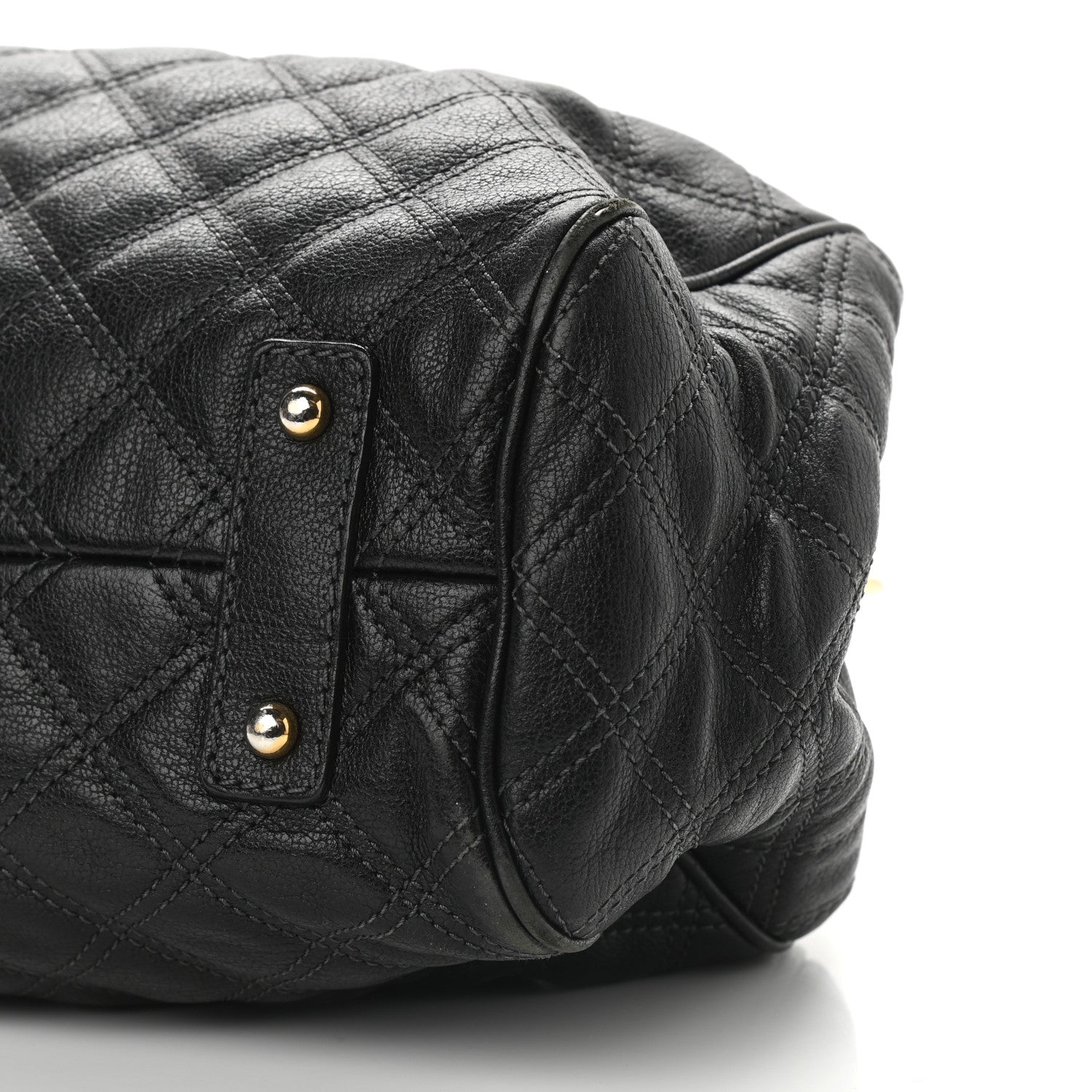 Marc Jacobs Calfskin Quilted Stam Black 8 of 8
