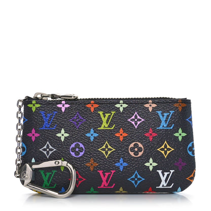 Louis Vuitton LV X TM Monogram Multicolor Key Pouch Black 1 of 8