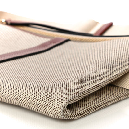 Chloe Cotton Calfskin Woody Belt Bag Beige Brown 9 of 9