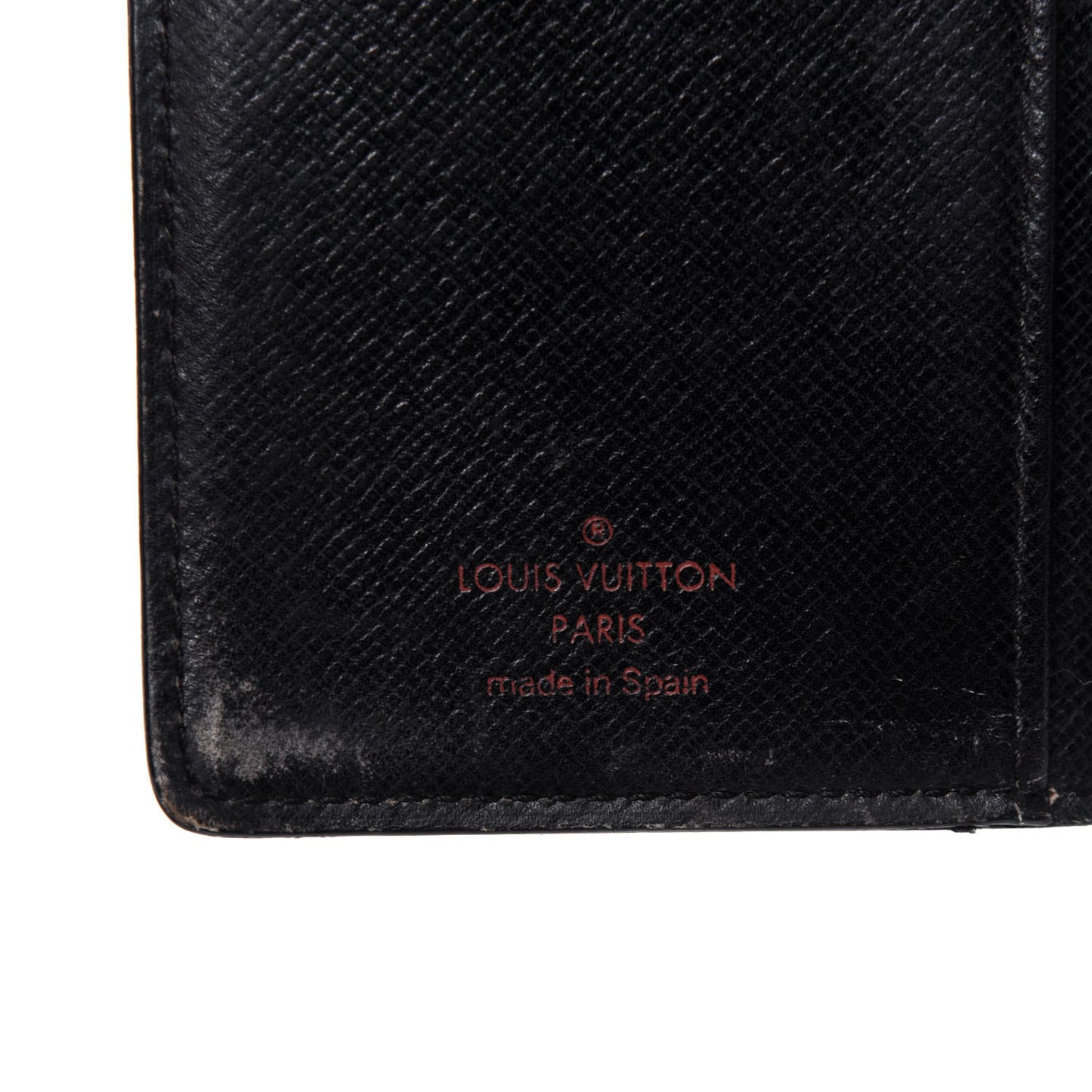 Epi Small Ring Agenda Cover Castillan Red