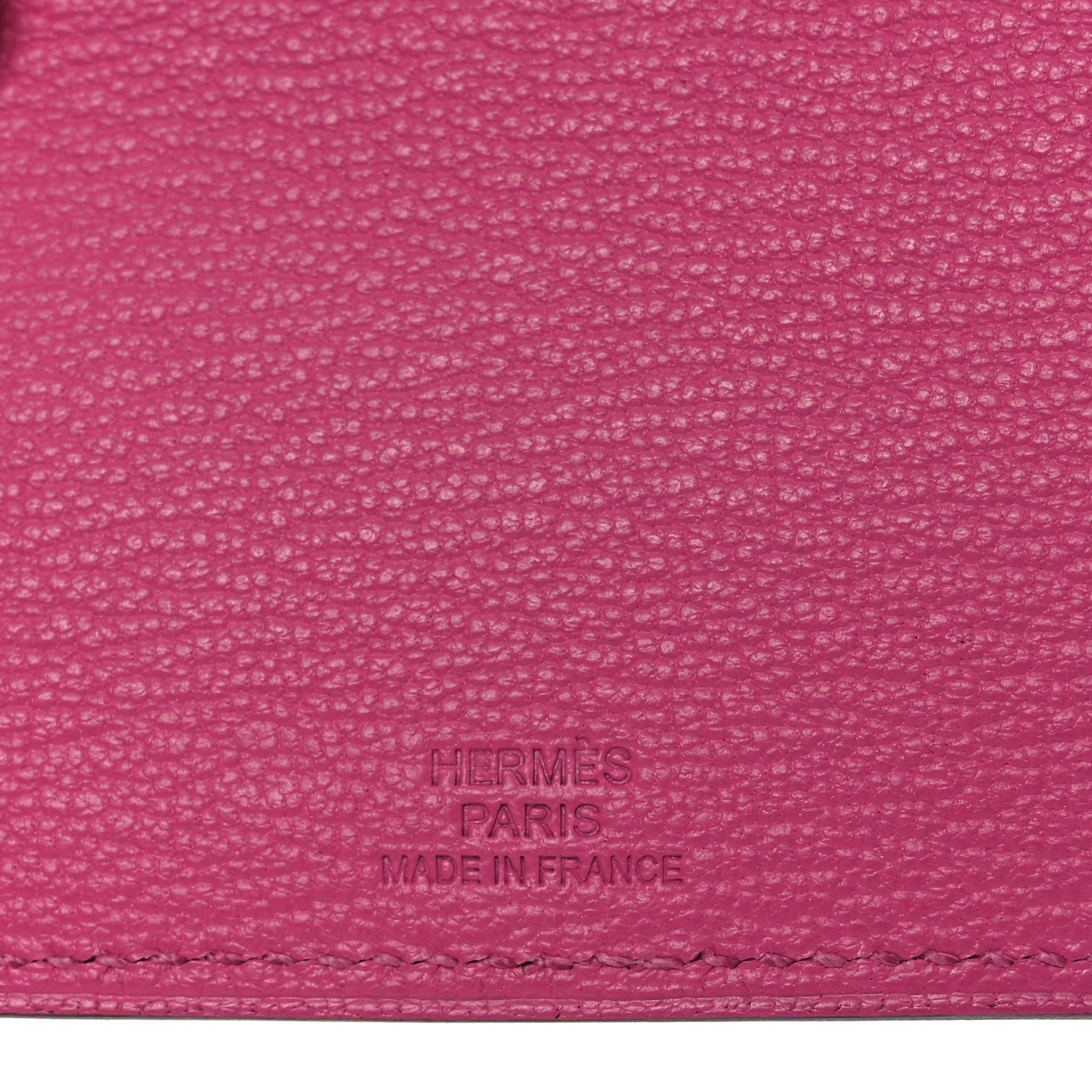 Hermes Chevre Chamkila Tarmac PM Passport Holder  Rose Tyrien 6 of 8